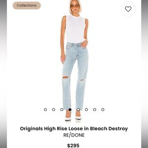 Re/Done High Rise Loose Jeans